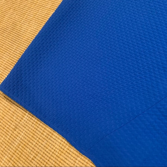 NWT Shoshana | Textured Stretch Fit & Flare Dress - Picture 4 of 8